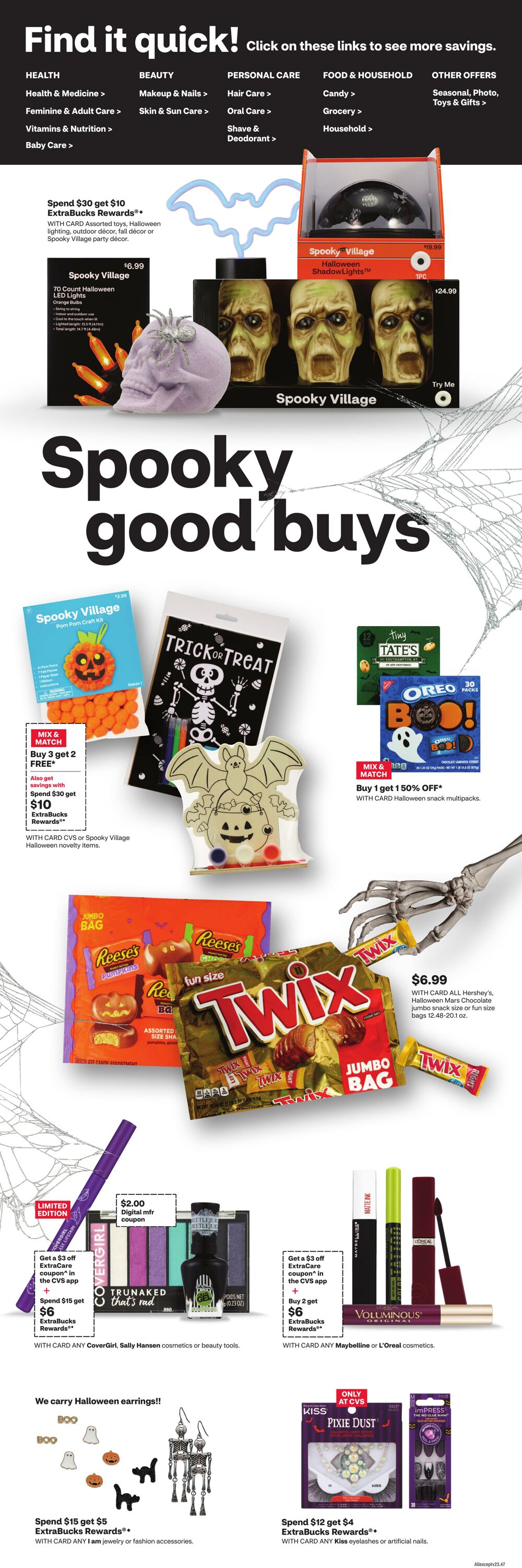 Weekly ad CVS Pharmacy 10/20/2024 - 10/26/2024