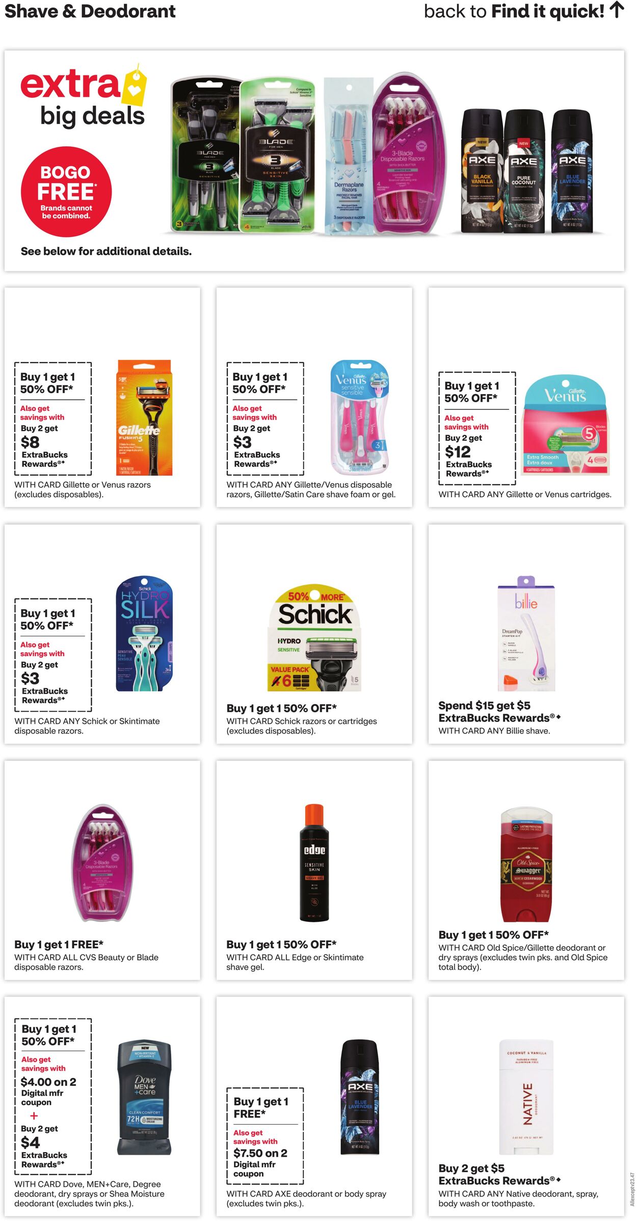 Weekly ad CVS Pharmacy 10/20/2024 - 10/26/2024