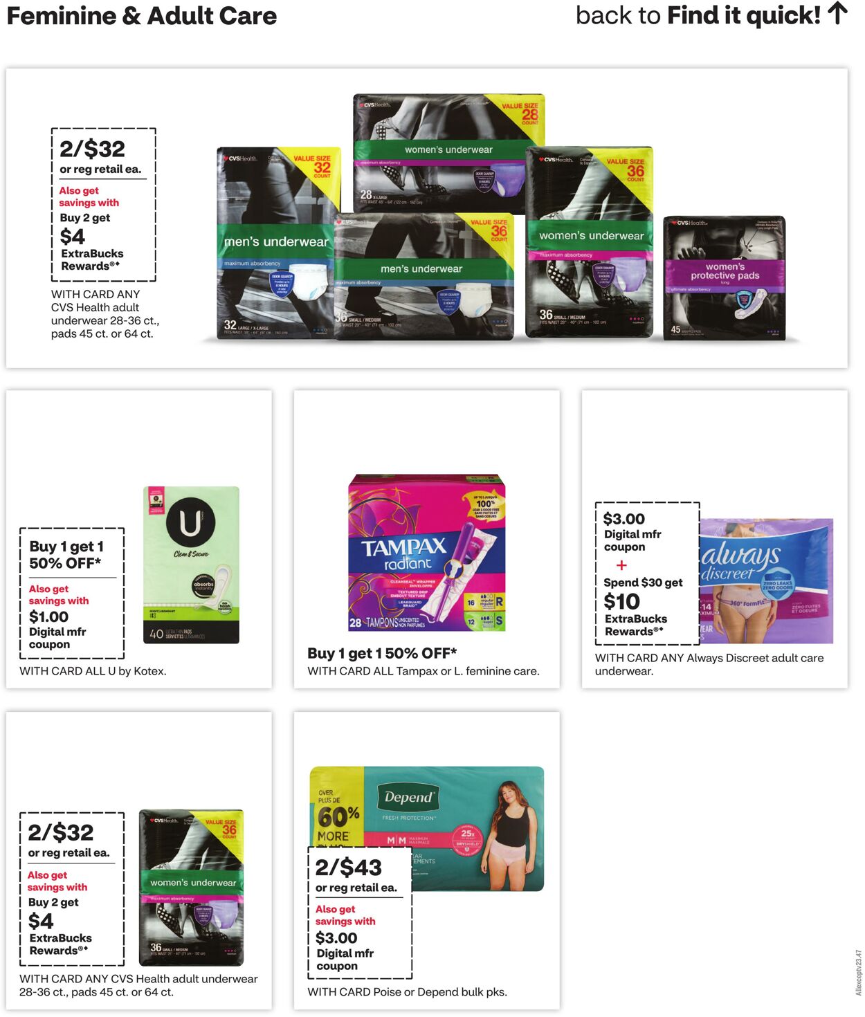 Weekly ad CVS Pharmacy 10/27/2024 - 11/02/2024