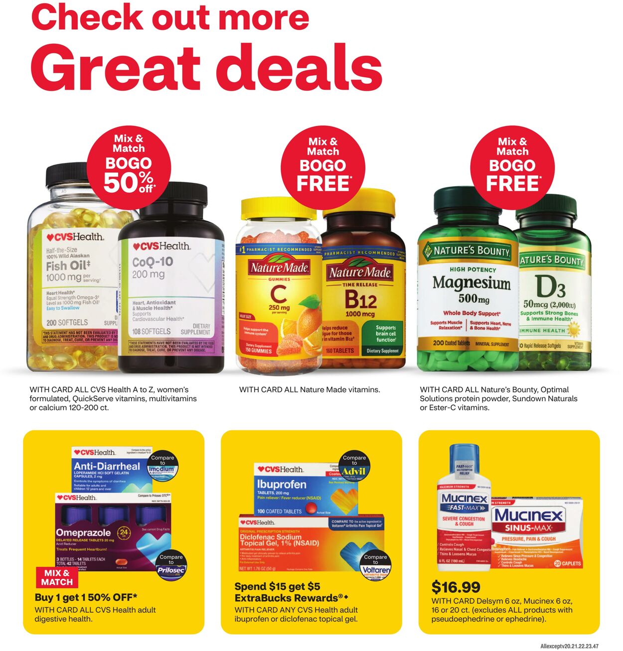 Weekly ad CVS Pharmacy 10/27/2024 - 11/02/2024