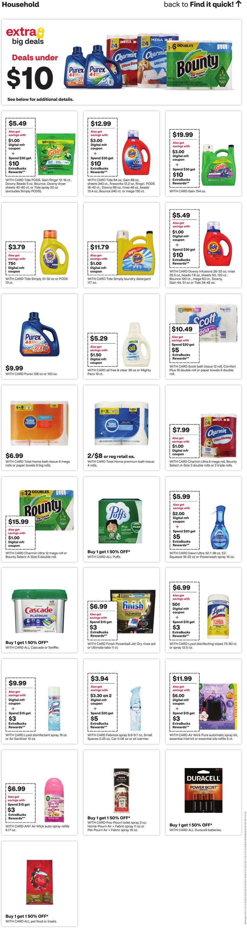 Weekly ad CVS Pharmacy 10/27/2024 - 11/02/2024