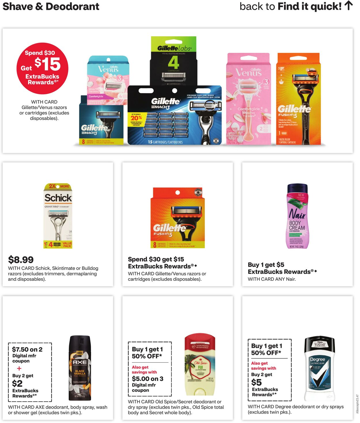 Weekly ad CVS Pharmacy 10/27/2024 - 11/02/2024