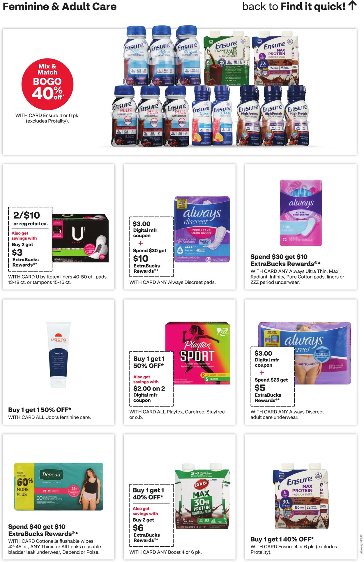 Weekly ad CVS Pharmacy 12/29/2024 - 01/04/2025