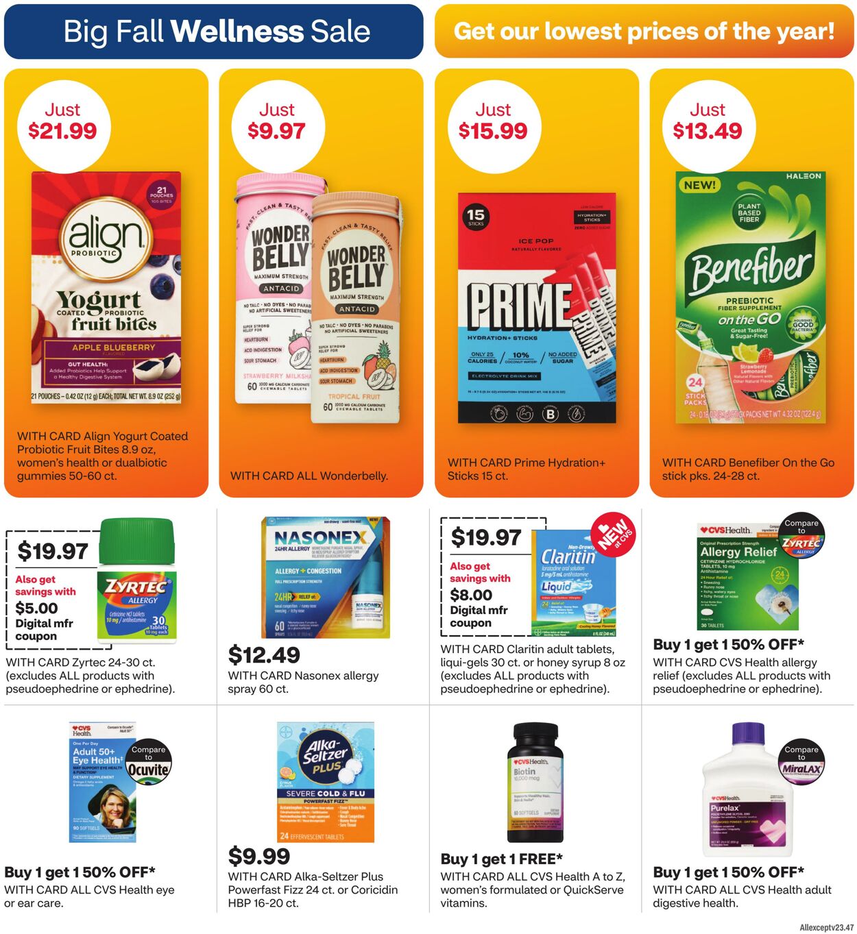 Weekly ad CVS Pharmacy 09/22/2024 - 09/28/2024