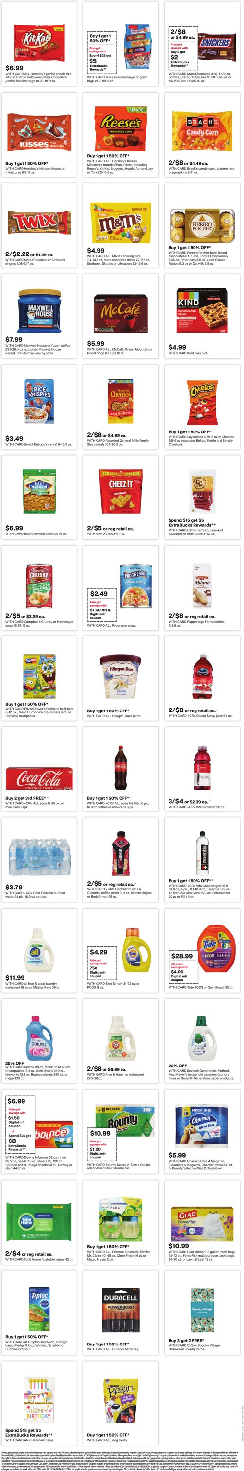 Weekly ad CVS Pharmacy 09/22/2024 - 09/28/2024