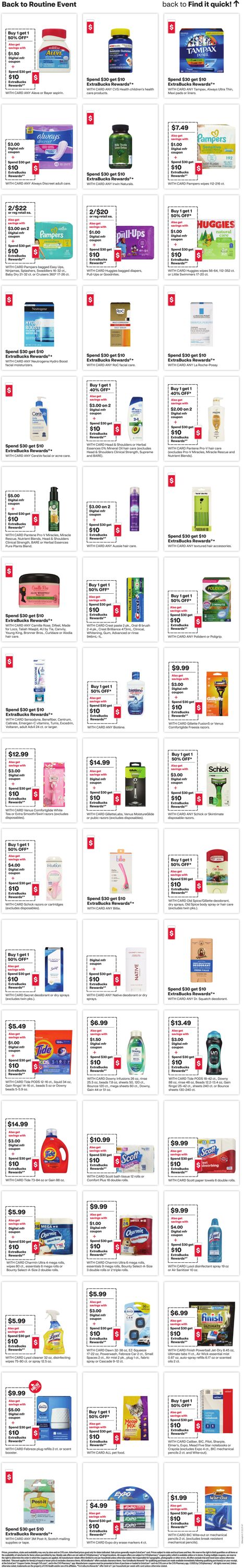 Weekly ad CVS Pharmacy 08/03/2025 - 08/09/2025