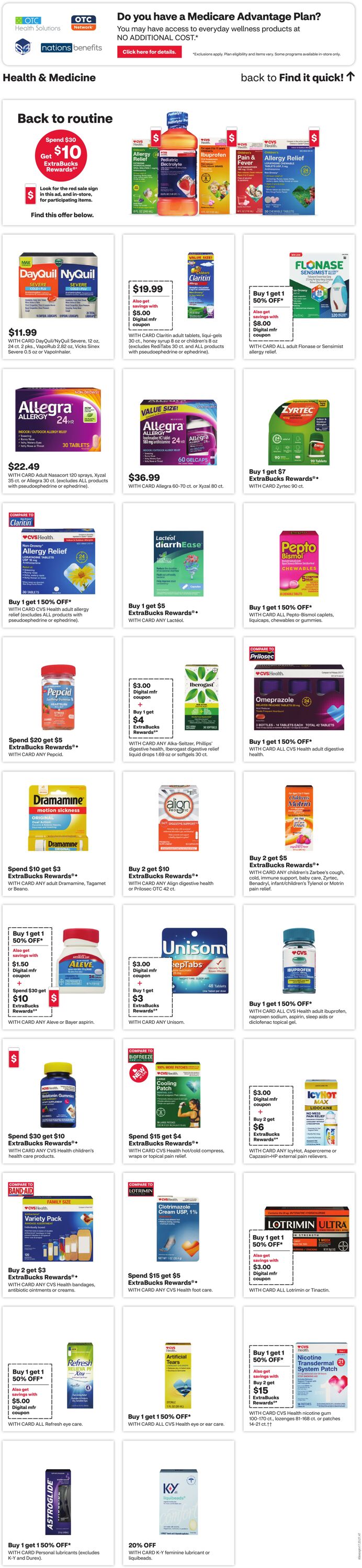 Weekly ad CVS Pharmacy 08/03/2025 - 08/09/2025