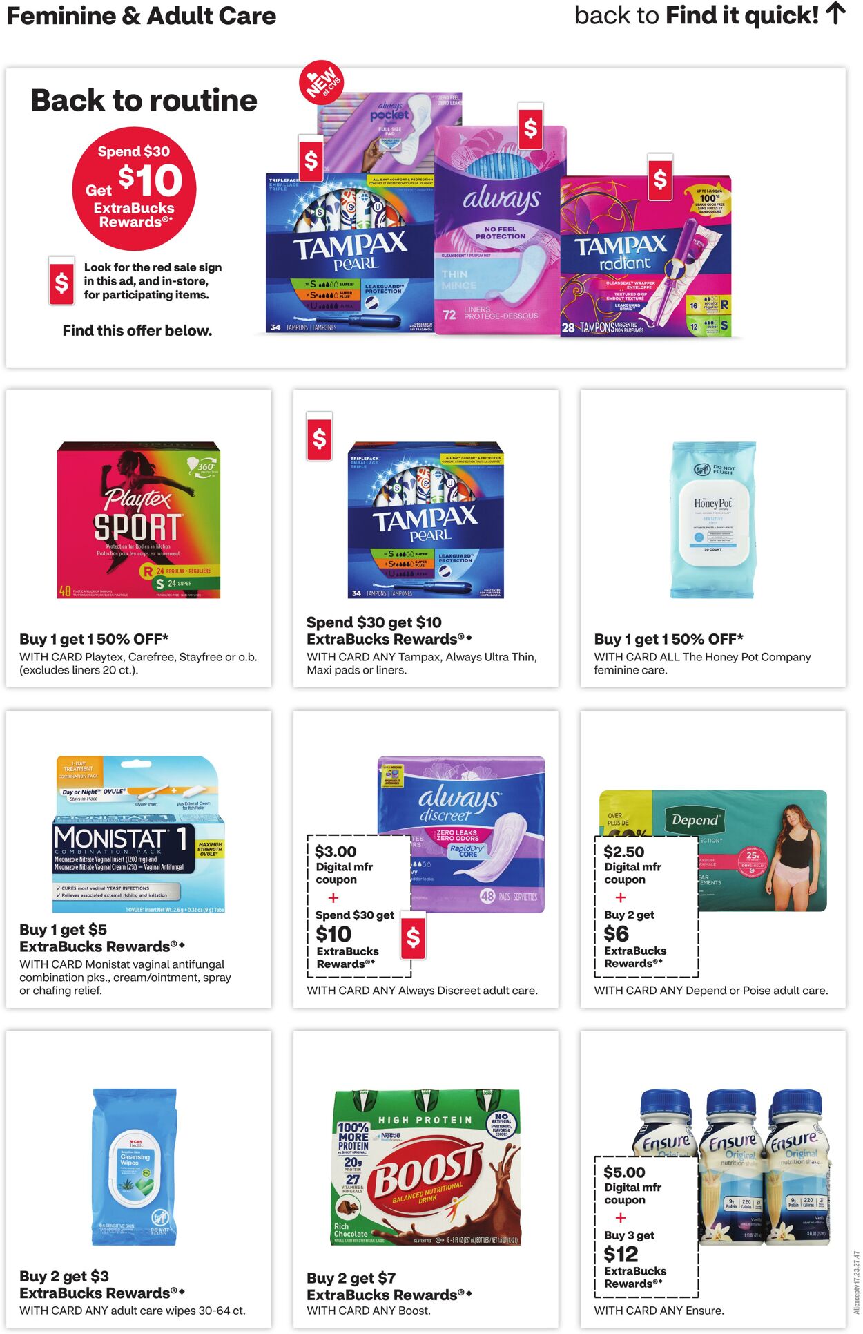 Weekly ad CVS Pharmacy 08/03/2025 - 08/09/2025