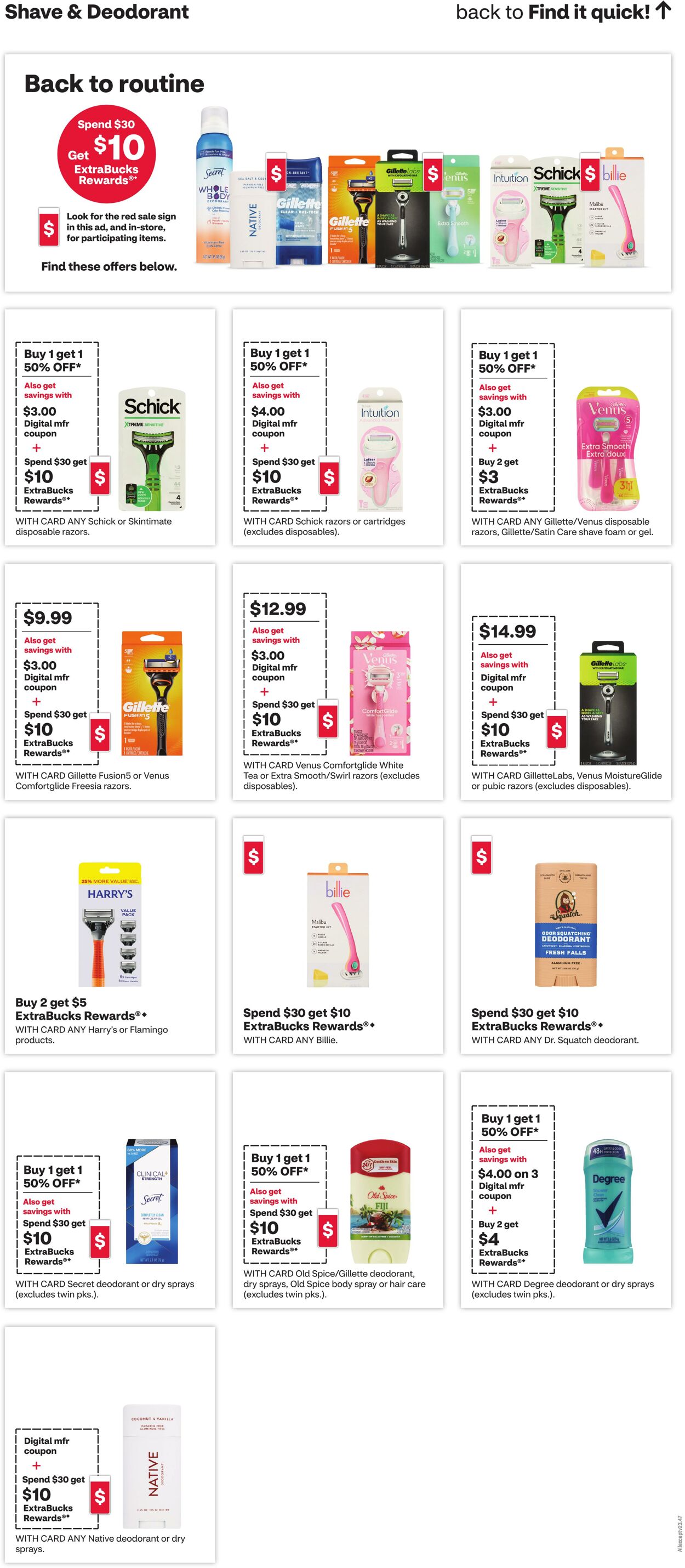 Weekly ad CVS Pharmacy 08/03/2025 - 08/09/2025