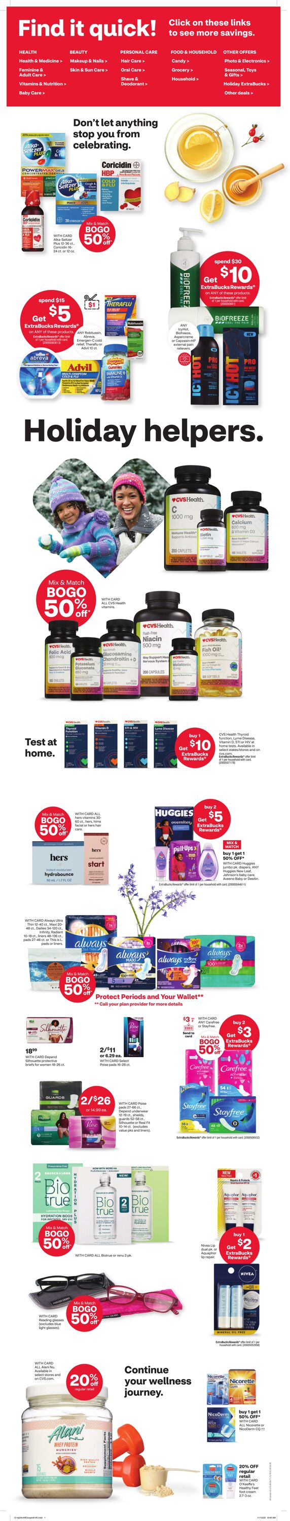 Weekly ad CVS Pharmacy 12/04/2022 - 12/10/2022