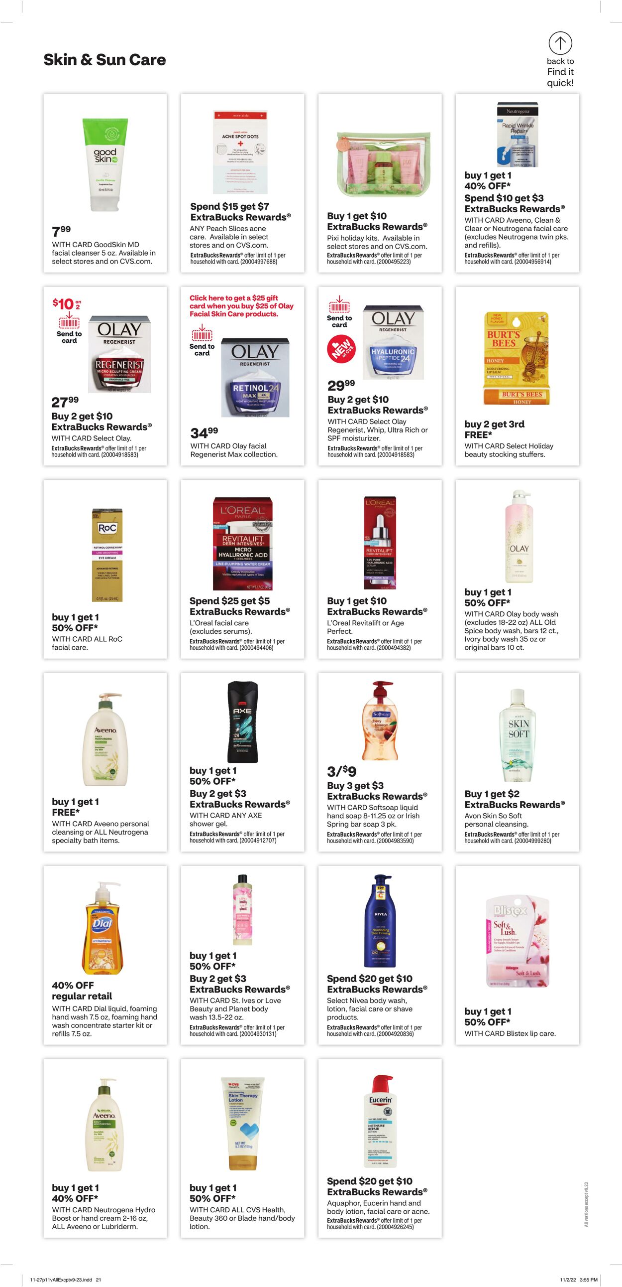 Weekly ad CVS Pharmacy 11/27/2022 - 12/03/2022