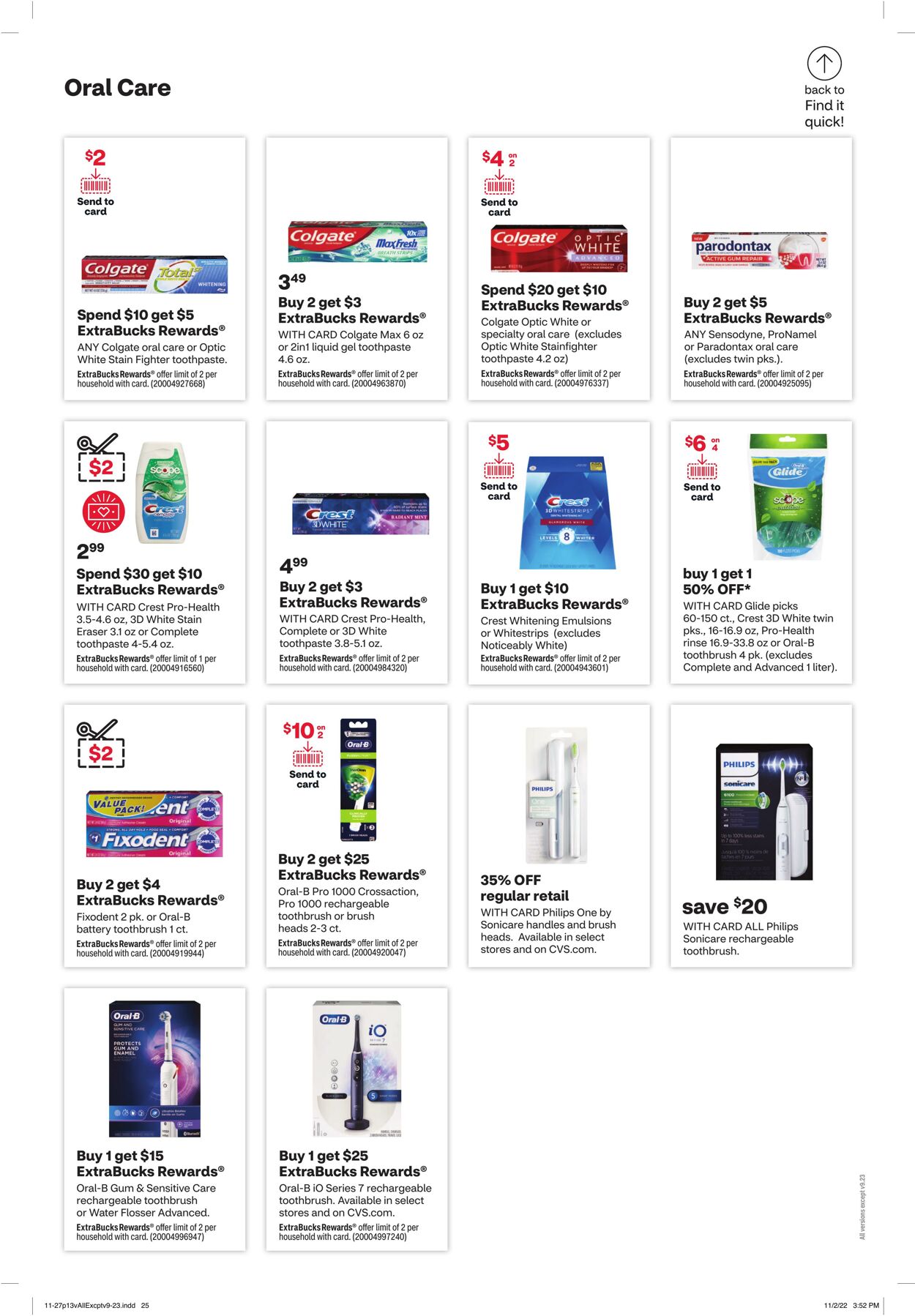 Weekly ad CVS Pharmacy 11/27/2022 - 12/03/2022