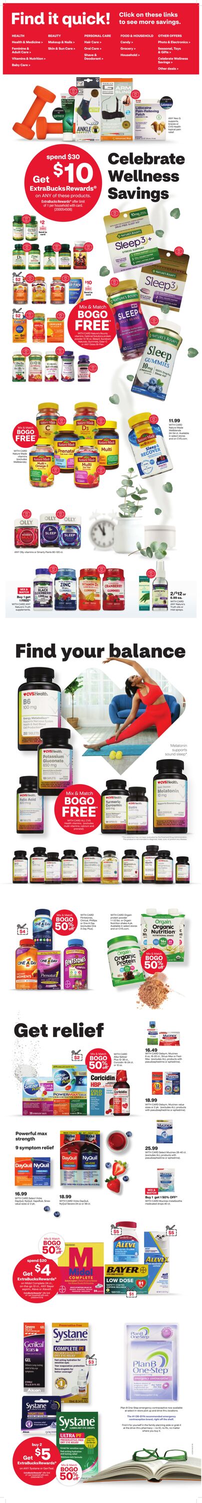 Weekly ad CVS Pharmacy 01/01/2023 - 01/07/2023