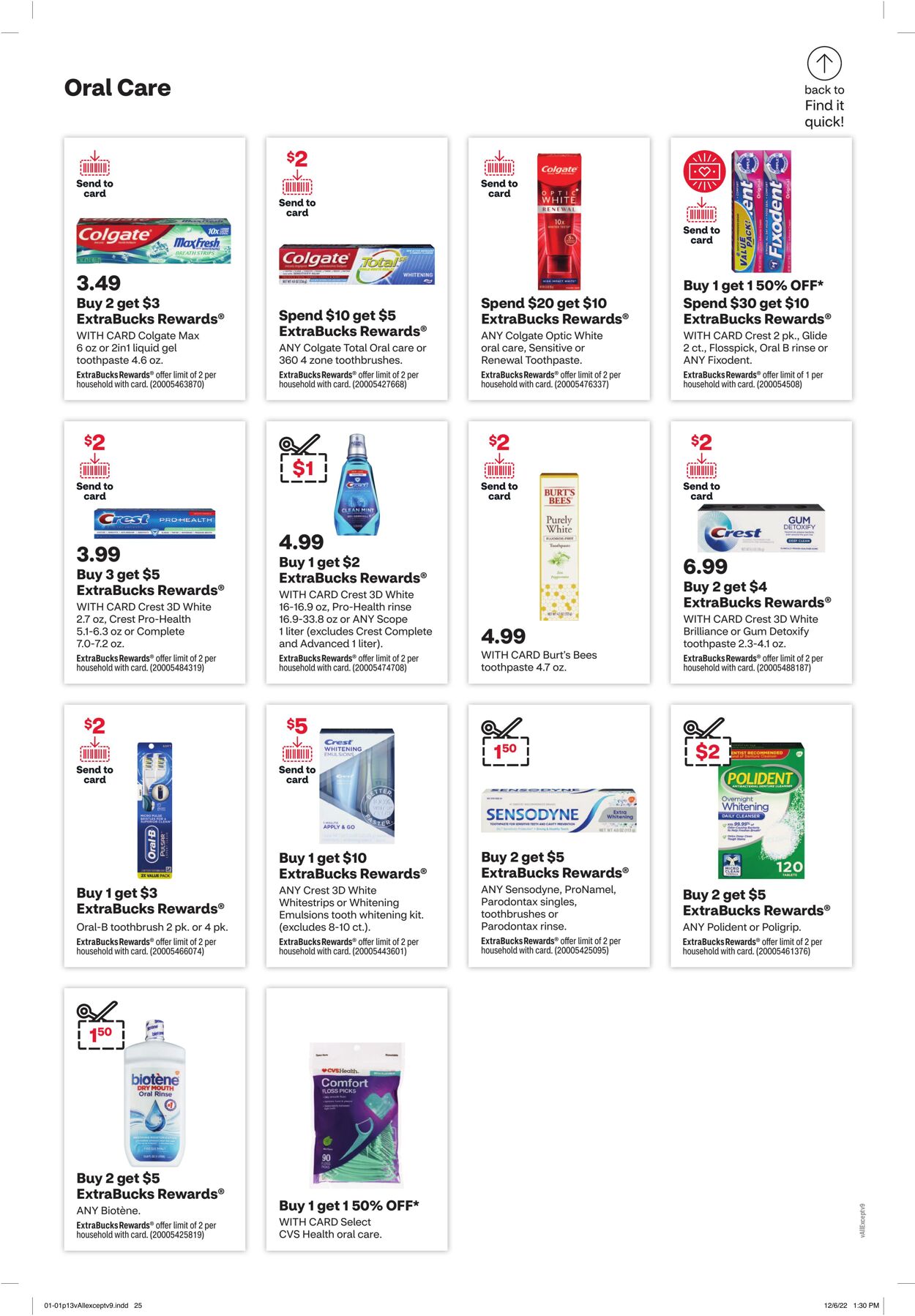 Weekly ad CVS Pharmacy 01/01/2023 - 01/07/2023