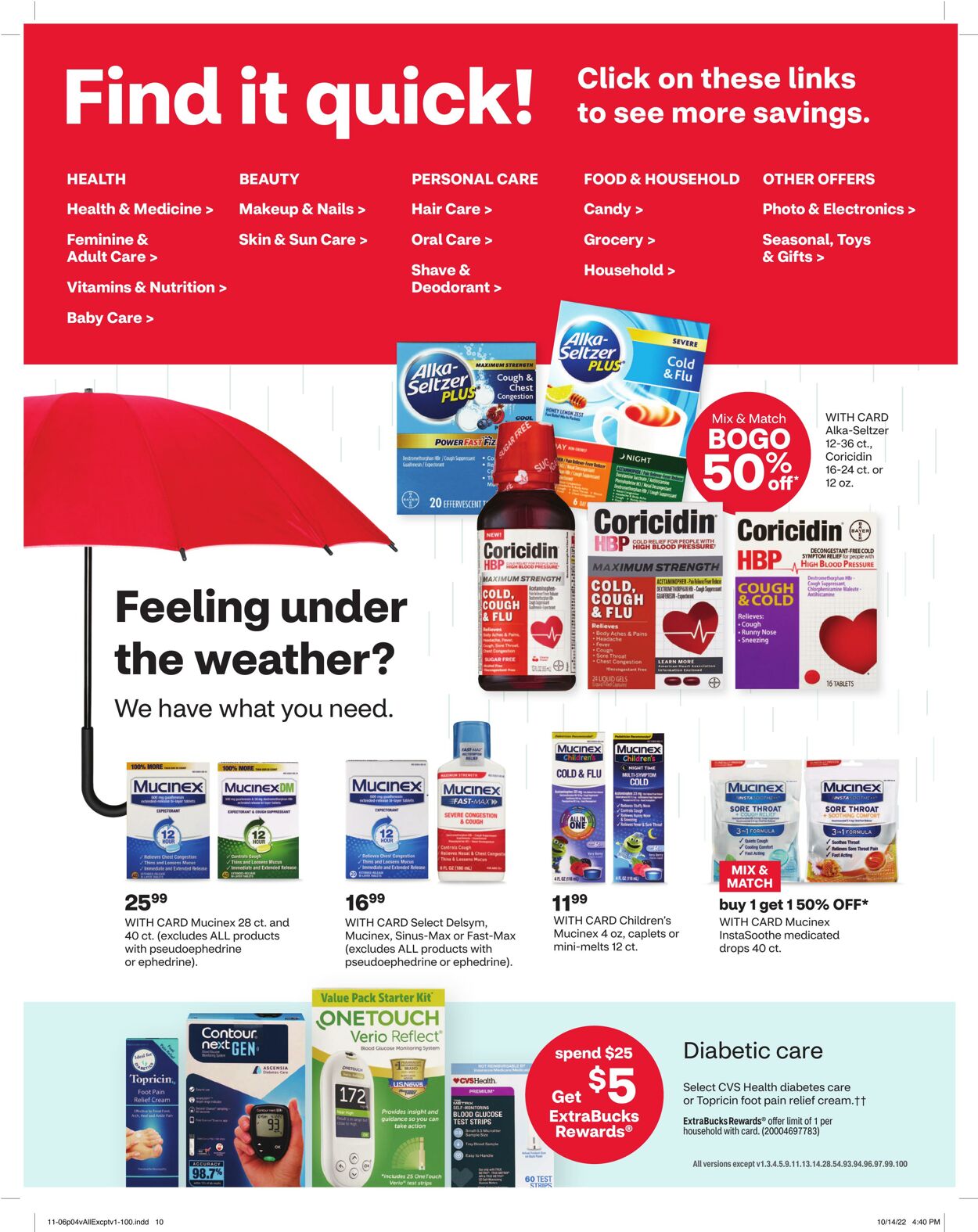Weekly ad CVS Pharmacy 11/06/2022 - 11/12/2022