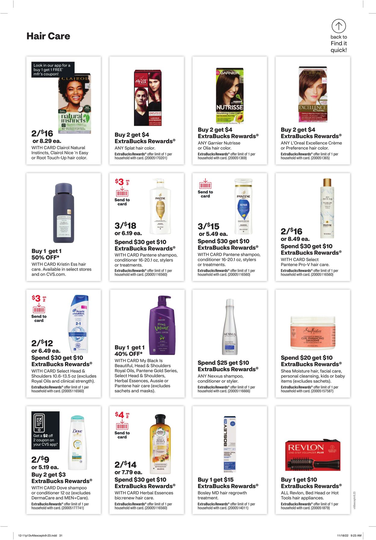 Weekly ad CVS Pharmacy 12/11/2022 - 12/18/2022