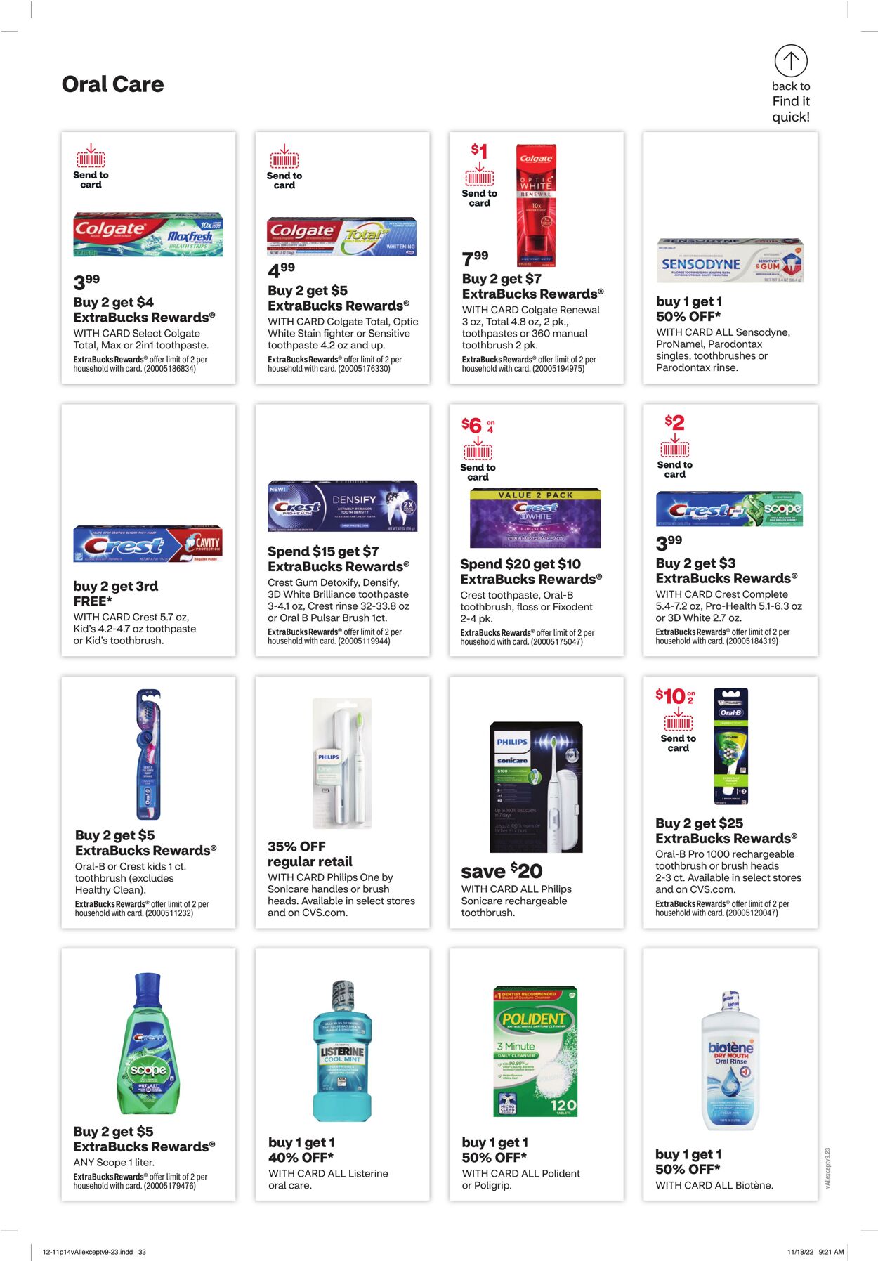 Weekly ad CVS Pharmacy 12/11/2022 - 12/18/2022