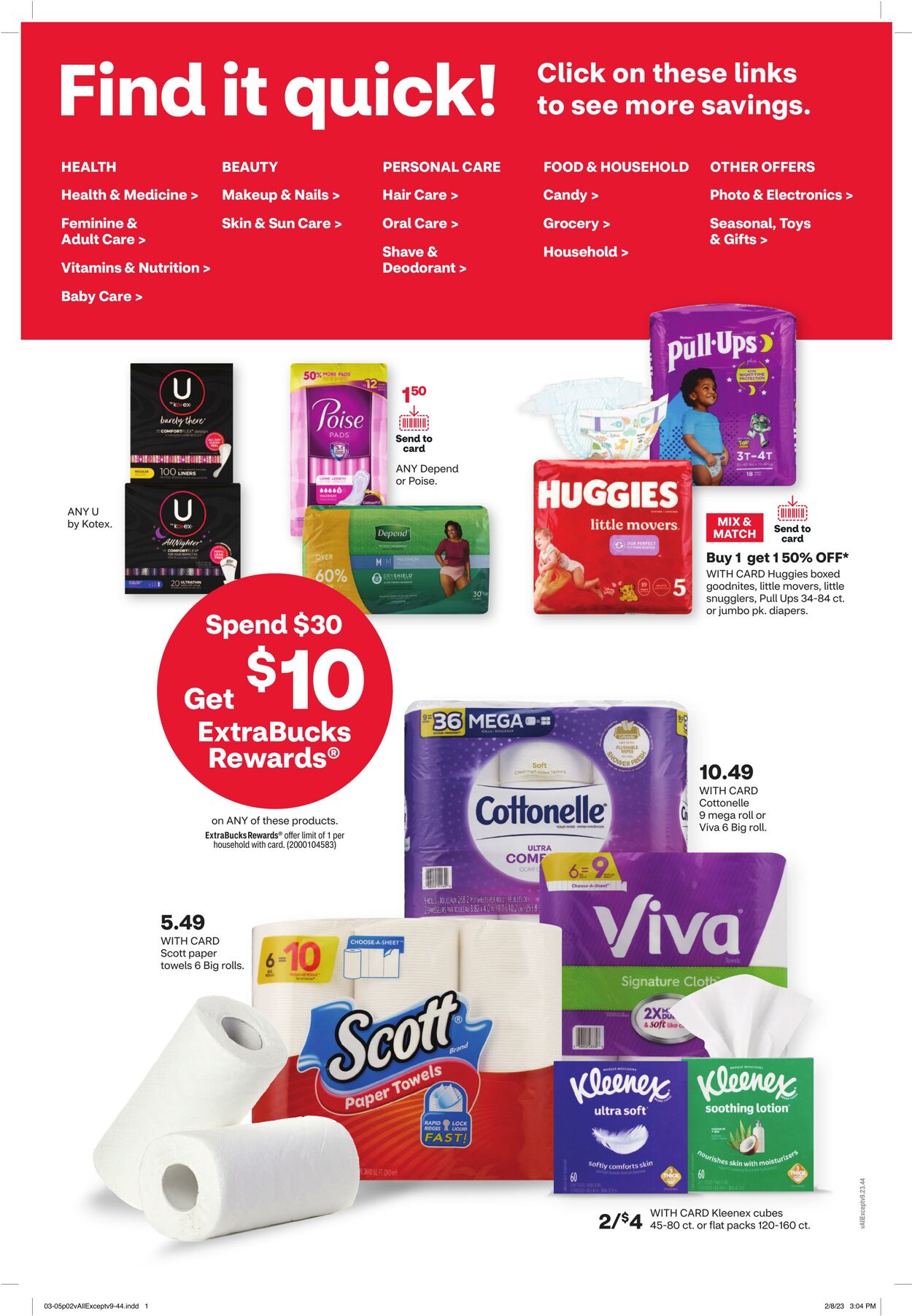 Weekly ad CVS Pharmacy 03/05/2023 - 03/11/2023