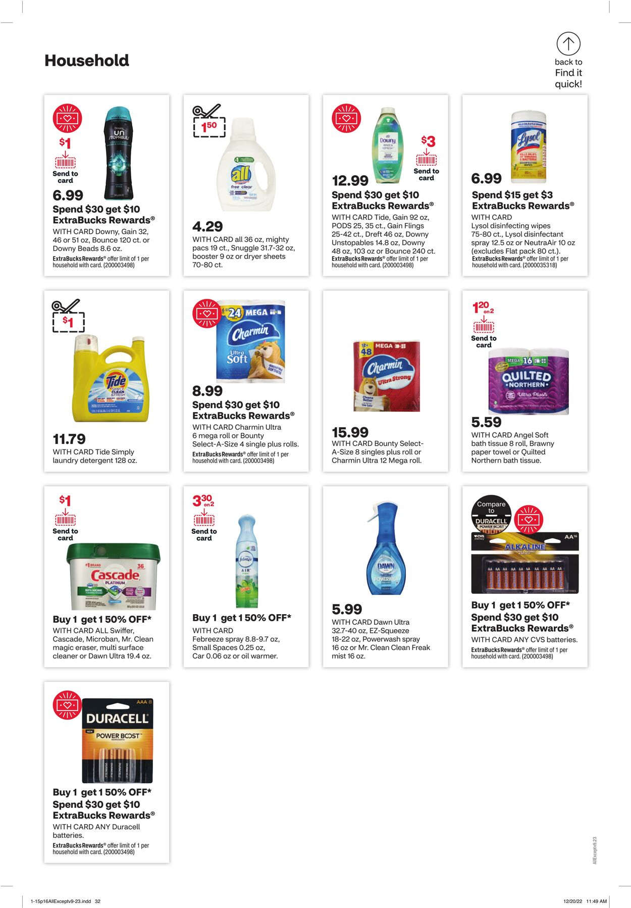 Weekly ad CVS Pharmacy 01/15/2023 - 01/22/2023