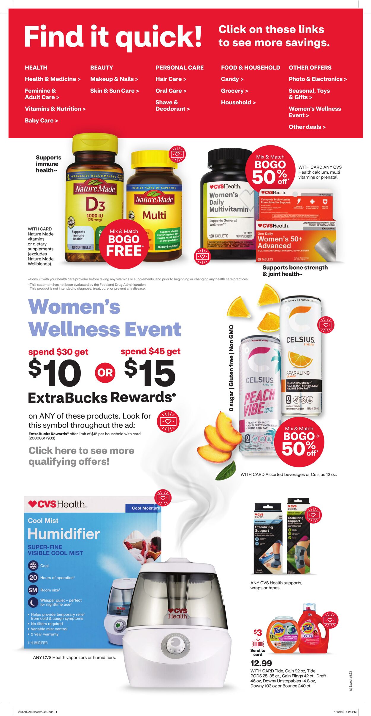 Weekly ad CVS Pharmacy 02/05/2023 - 02/11/2023