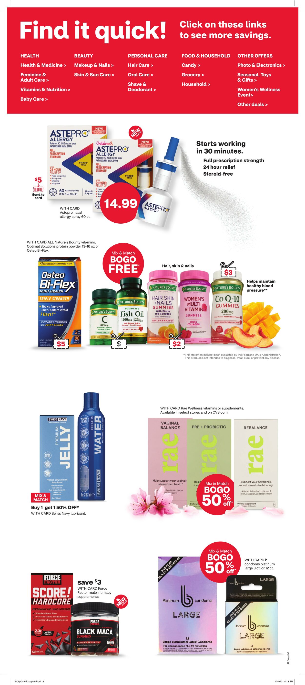 Weekly ad CVS Pharmacy 02/05/2023 - 02/11/2023