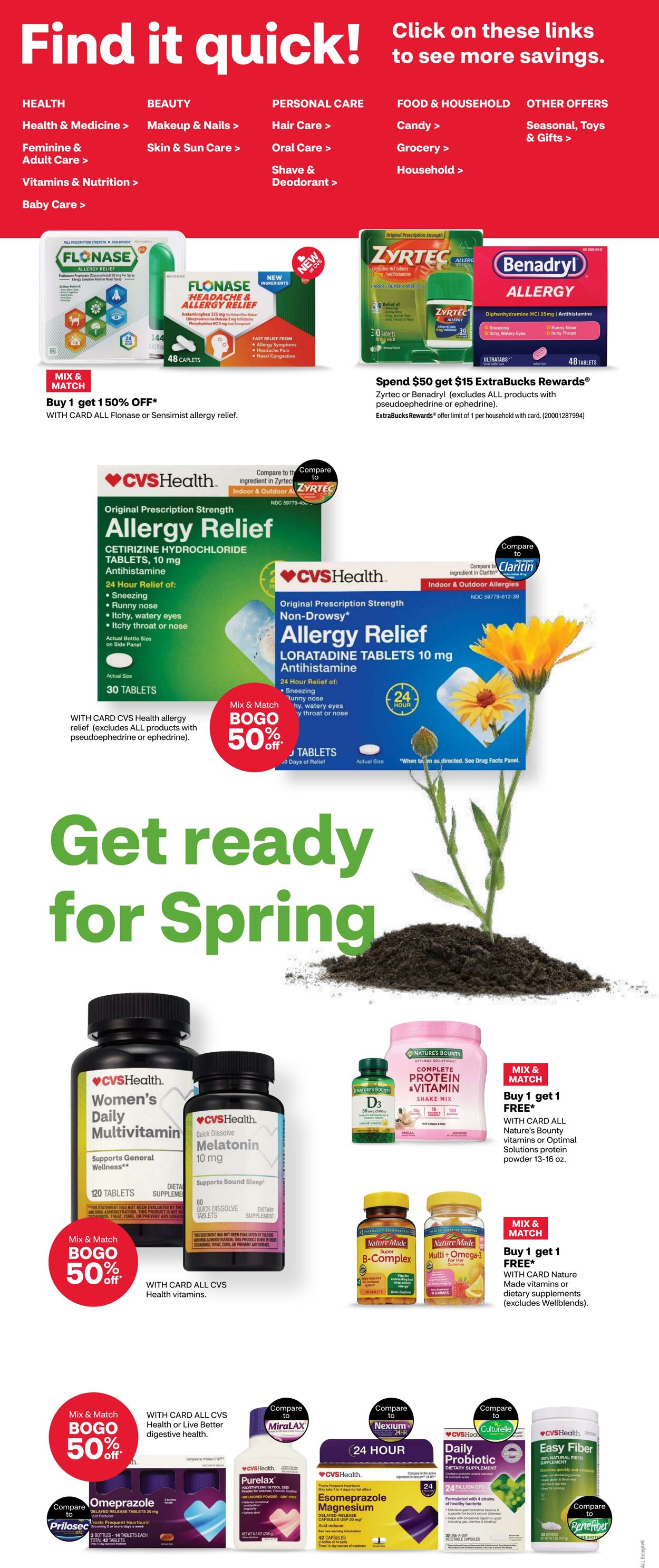 Weekly ad CVS Pharmacy 03/19/2023 - 03/25/2023