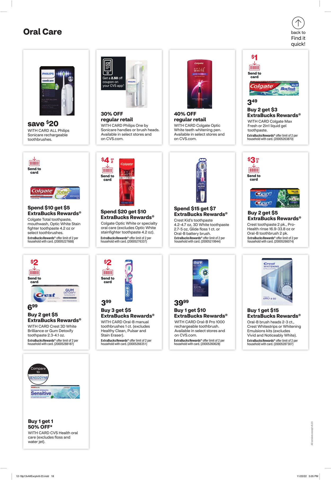 Weekly ad CVS Pharmacy 12/18/2022 - 12/25/2022