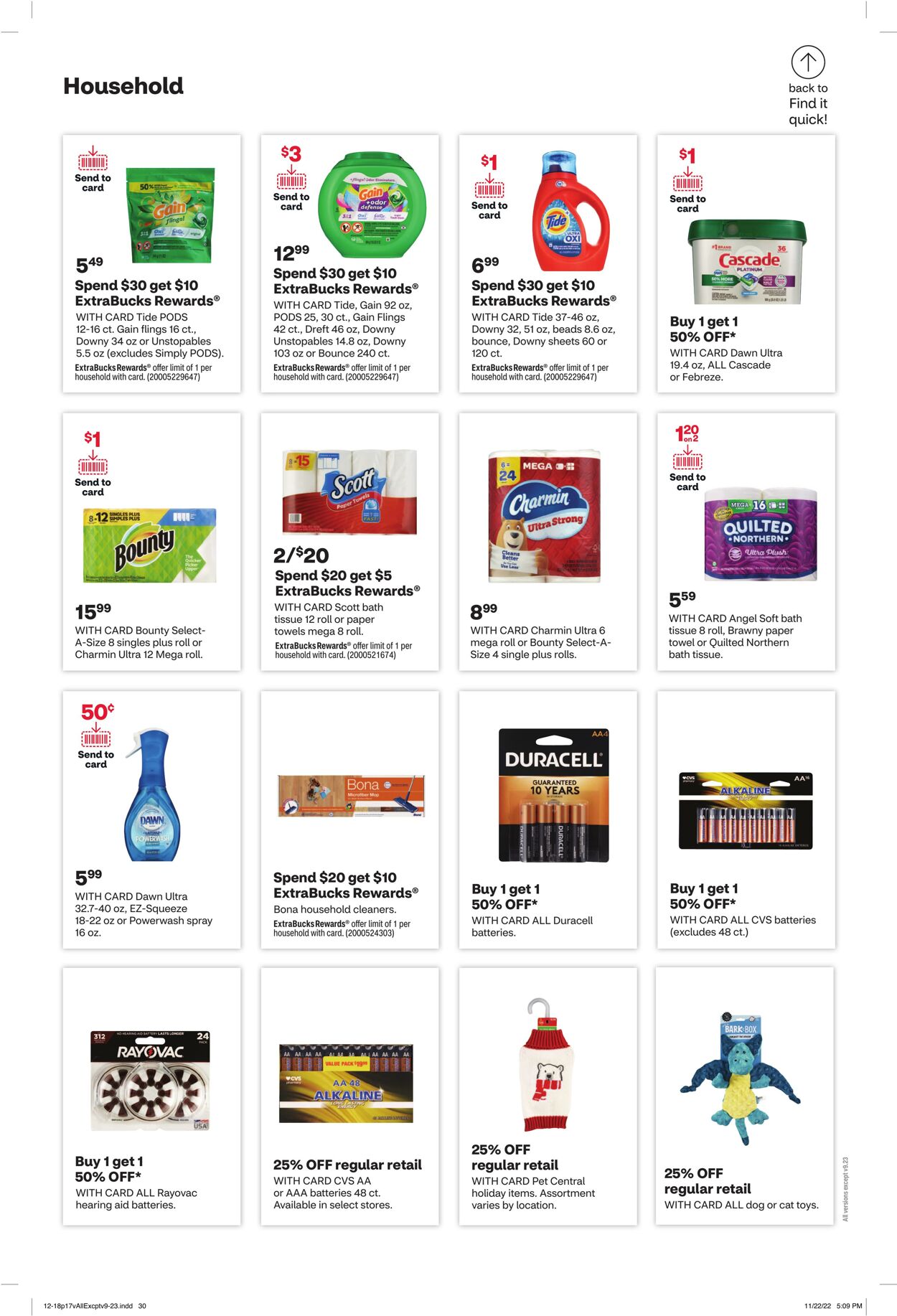 Weekly ad CVS Pharmacy 12/18/2022 - 12/25/2022