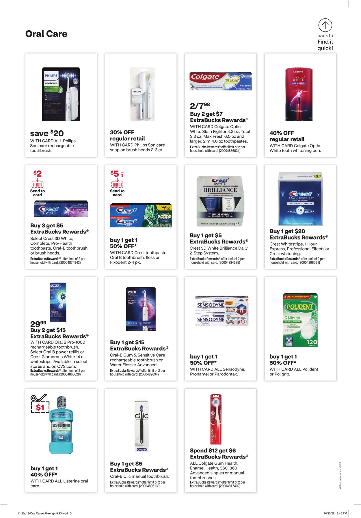 Weekly ad CVS Pharmacy 11/20/2022 - 11/26/2022