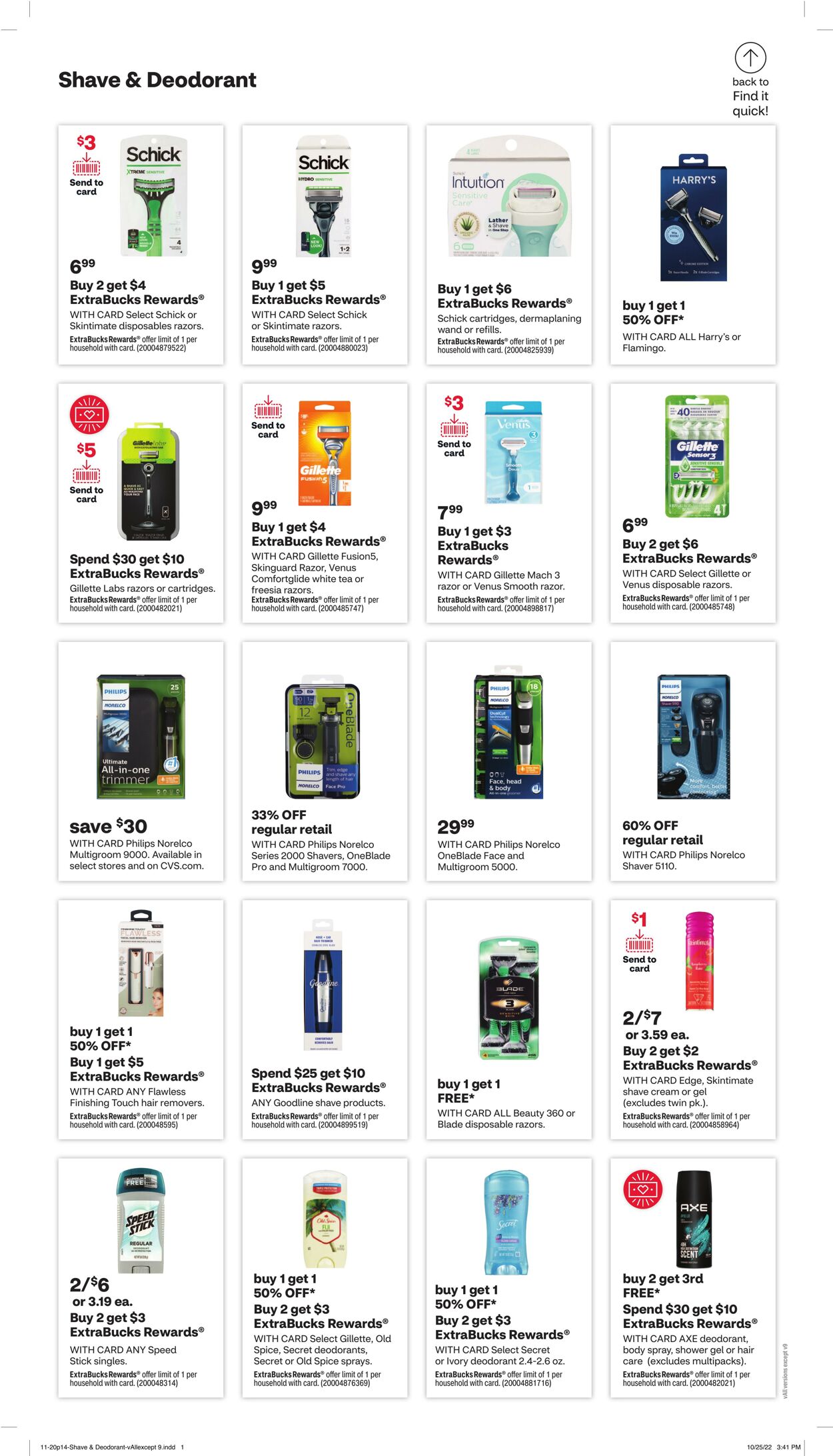 Weekly ad CVS Pharmacy 11/20/2022 - 11/26/2022