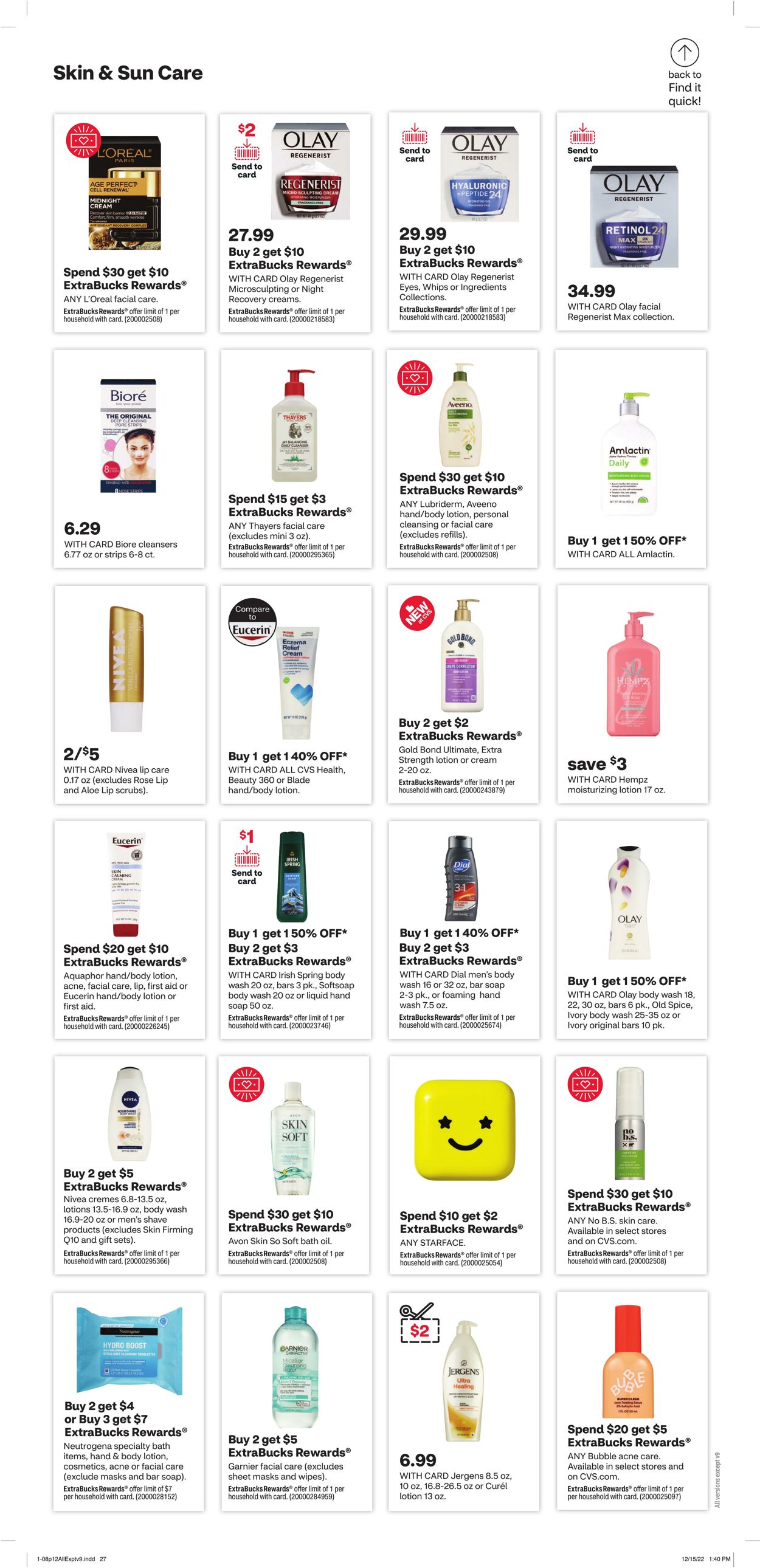 Weekly ad CVS Pharmacy 01/08/2023 - 01/15/2023