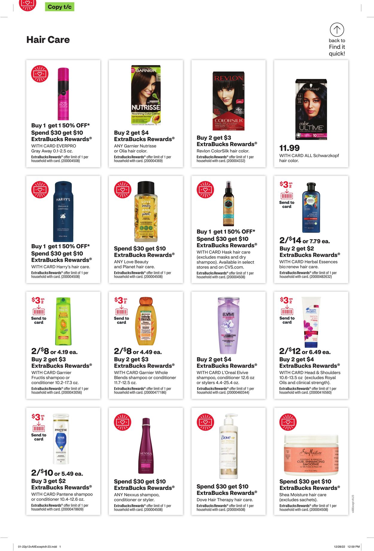 Weekly ad CVS Pharmacy 01/22/2023 - 01/28/2023