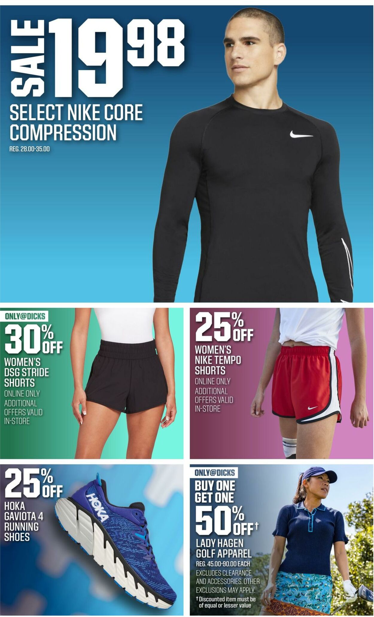 Weekly ad Dick's Sporting Goods 08/13/2023 - 08/19/2023