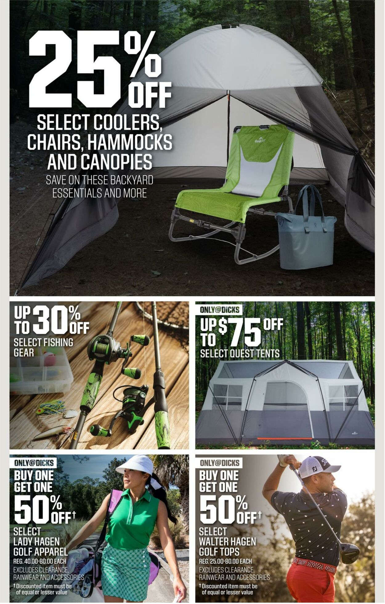 Weekly ad Dick's Sporting Goods 08/21/2022 - 08/27/2022