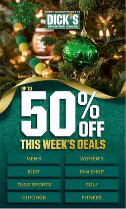 Weekly ad Dick's Sporting Goods 11/27/2022-12/03/2022
