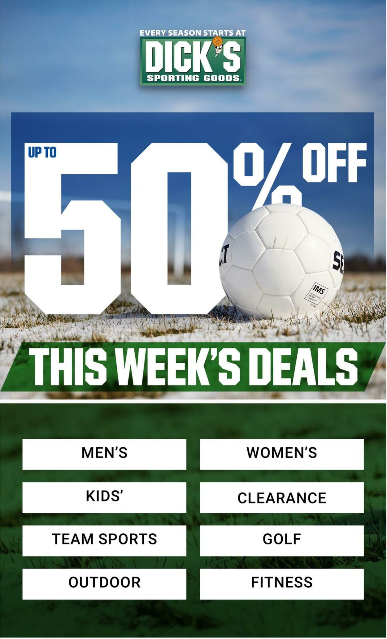 Weekly ad Dick's Sporting Goods 02/12/2023 - 02/18/2023