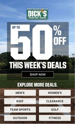 Weekly ad Dick's Sporting Goods 07/09/2023 - 07/15/2023
