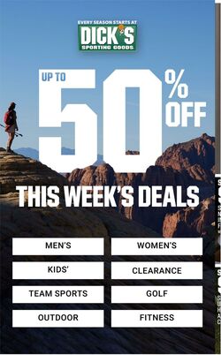 Weekly ad Dick's Sporting Goods 03/12/2023 - 03/18/2023