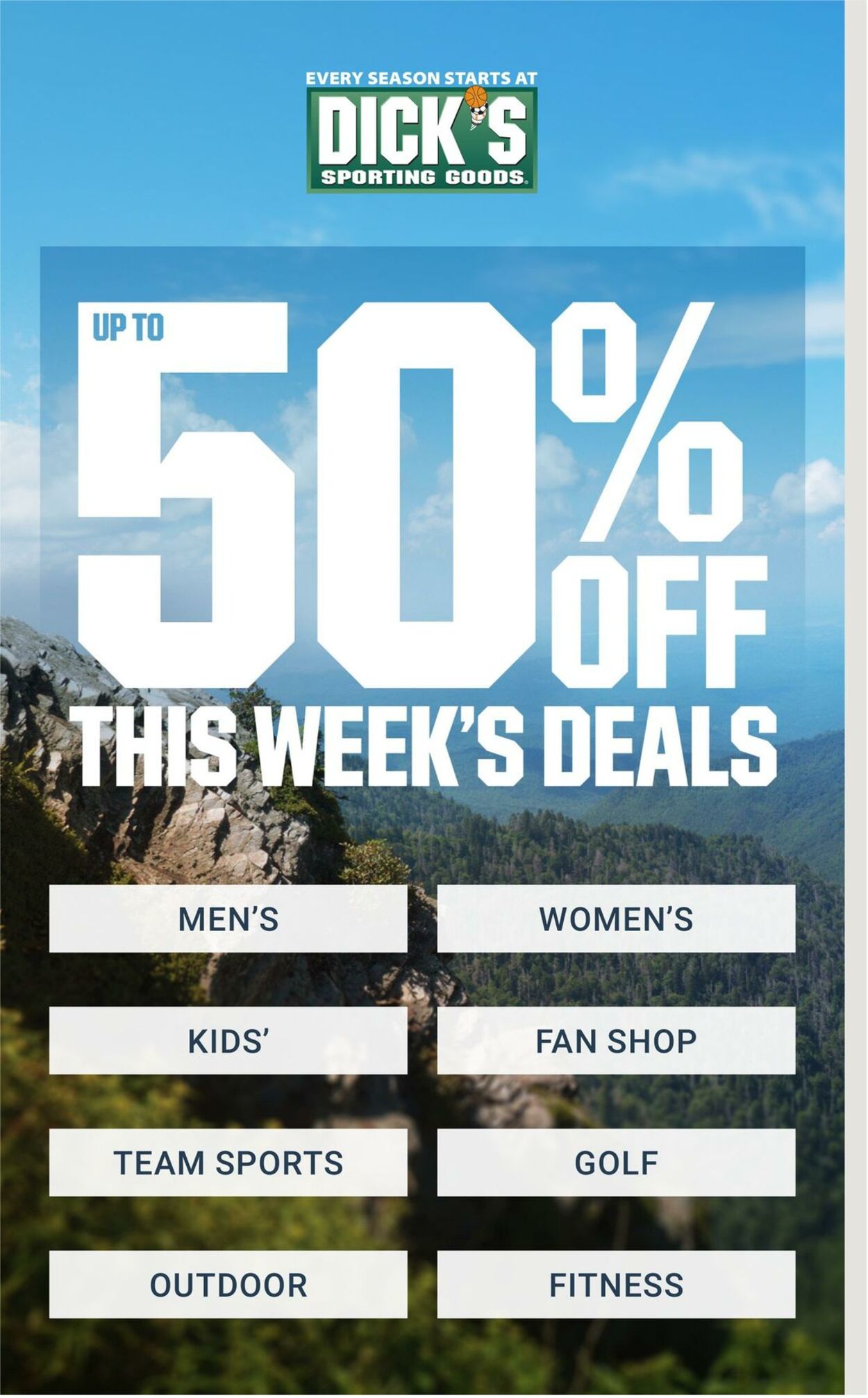 Weekly ad Dick's Sporting Goods 05/08/2022 - 05/14/2022