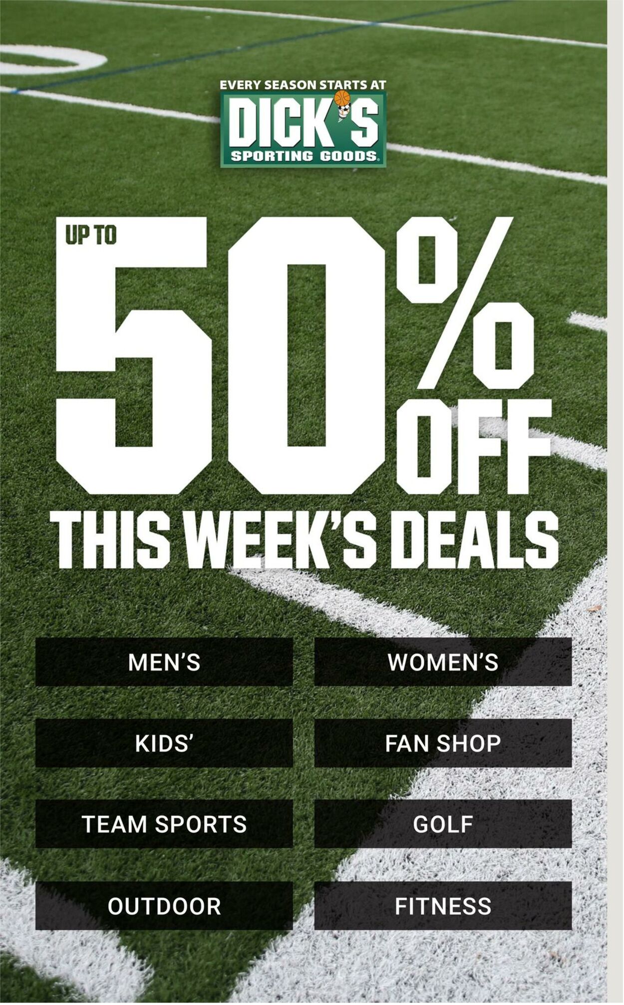 Dick's Sporting Goods Promotional weekly ads