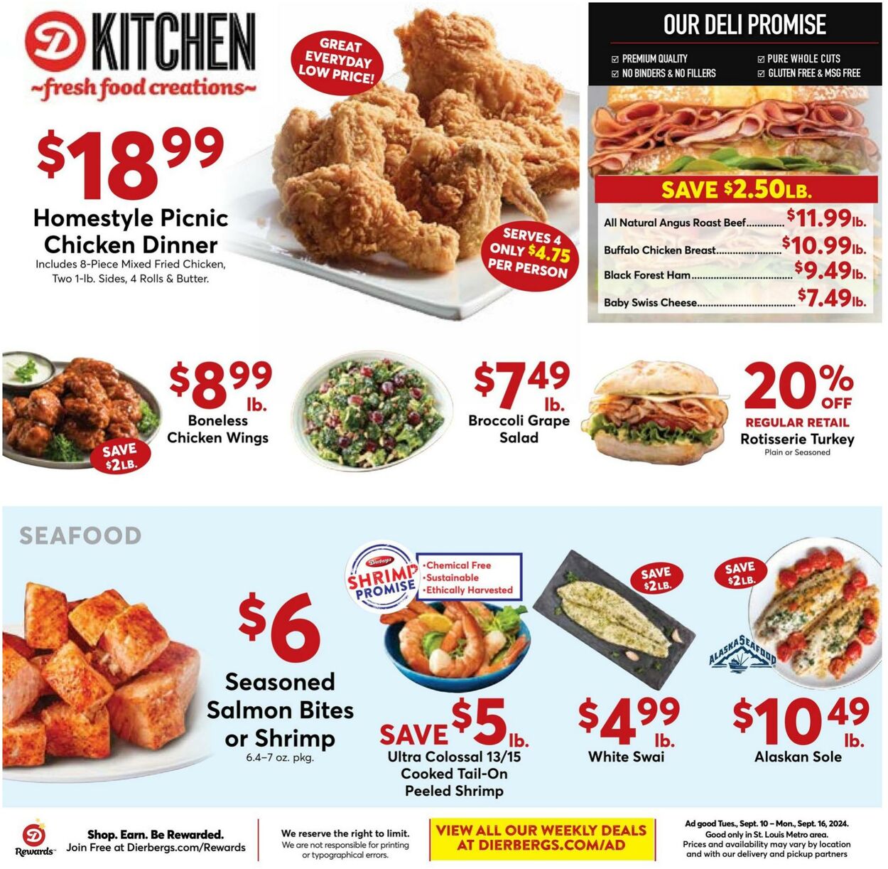 Weekly ad Dierbergs 09/10/2024 - 09/16/2024