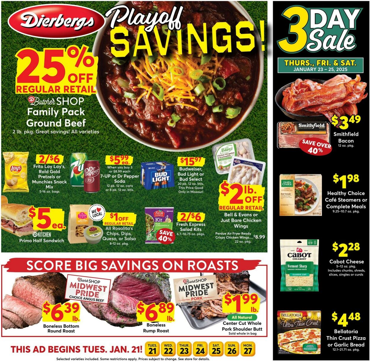 Weekly ad Dierbergs 01/21/2025 - 01/27/2025