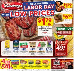 Weekly ad Dierbergs 08/26/2025 - 09/01/2025