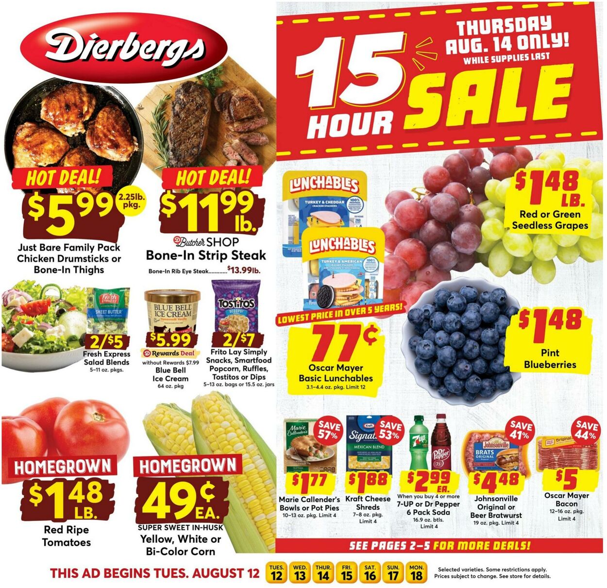 Weekly ad Dierbergs 08/12/2025 - 08/18/2025