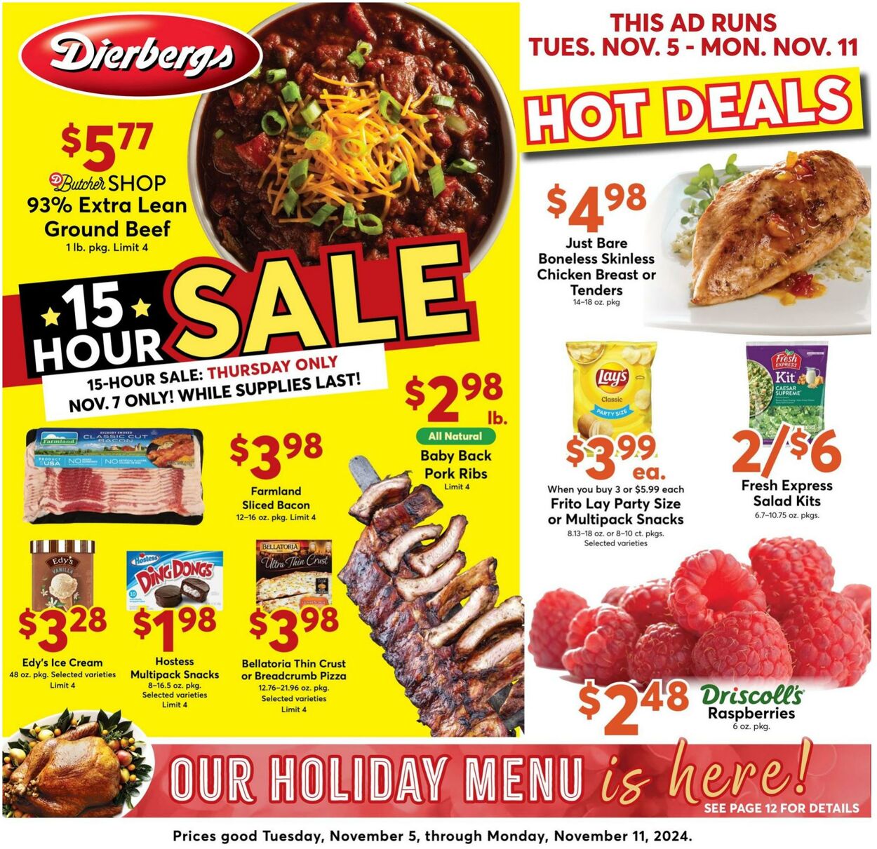 Weekly ad Dierbergs 11/05/2024 - 11/11/2024