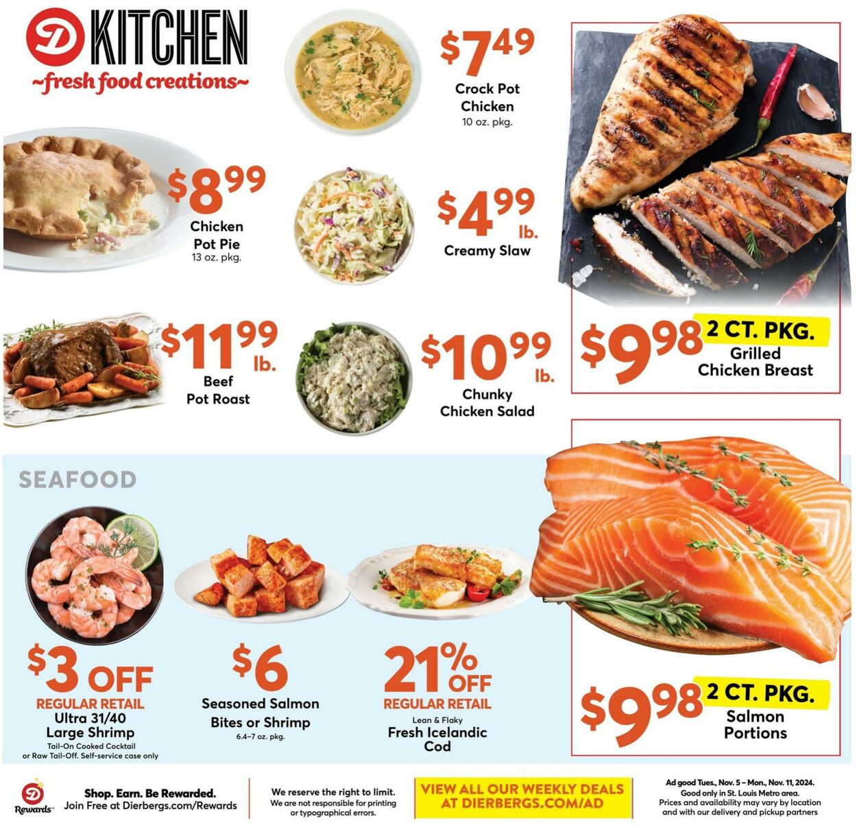 Weekly ad Dierbergs 11/05/2024 - 11/11/2024