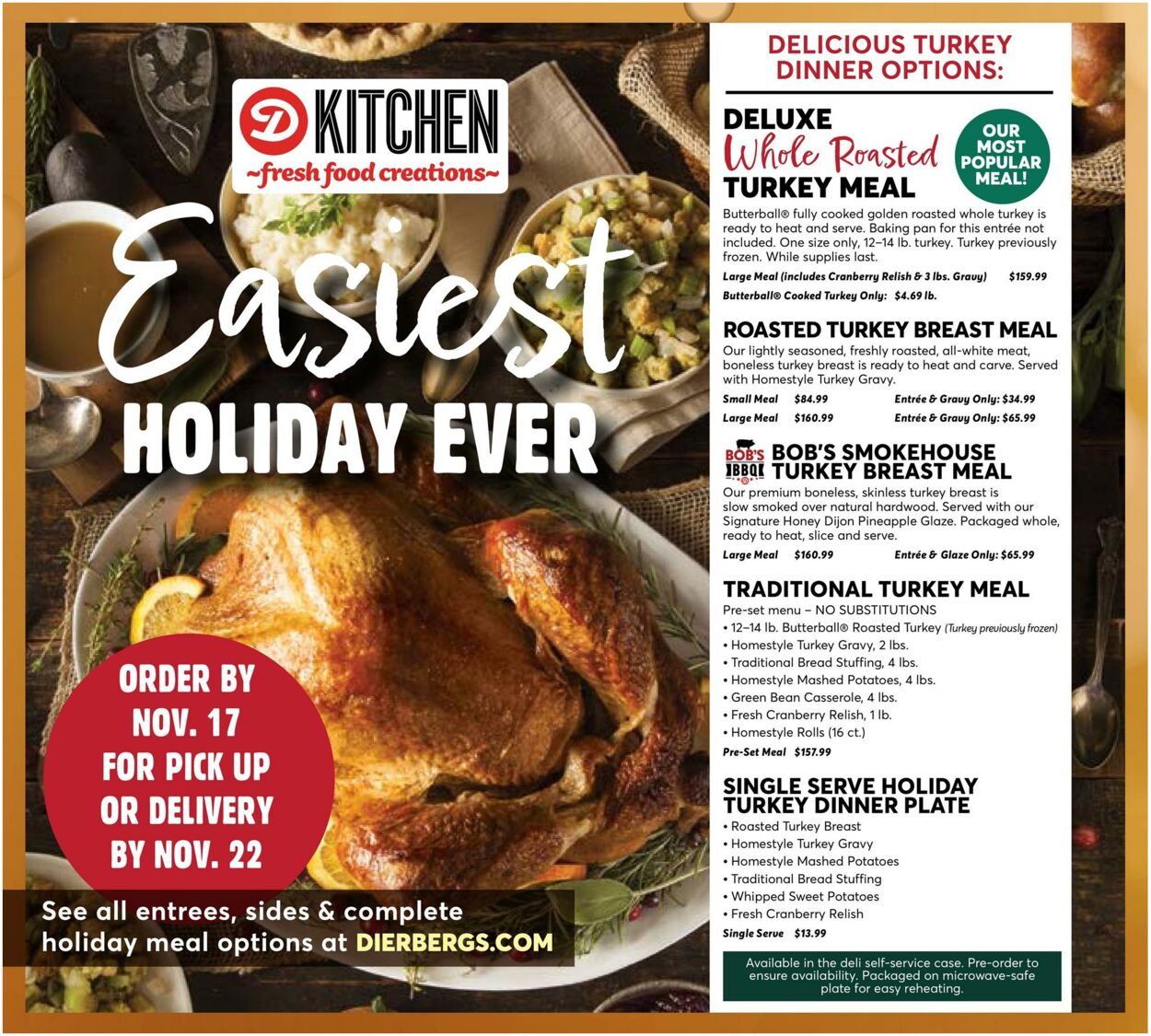 Weekly ad Dierbergs 11/14/2023 - 11/27/2023