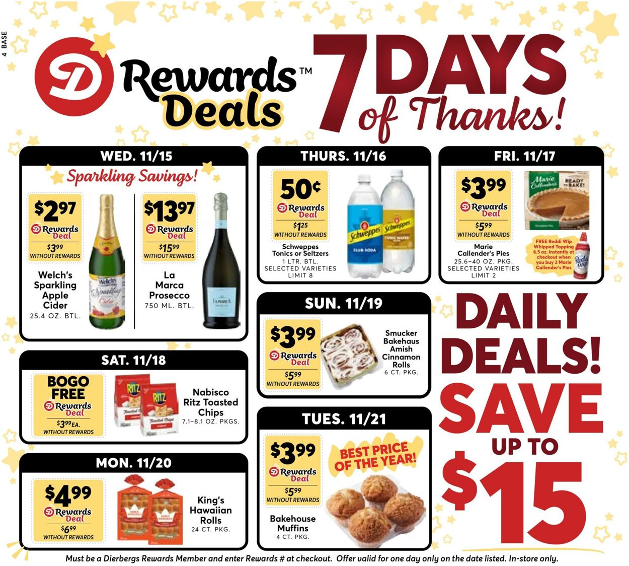 Weekly ad Dierbergs 11/14/2023 - 11/27/2023