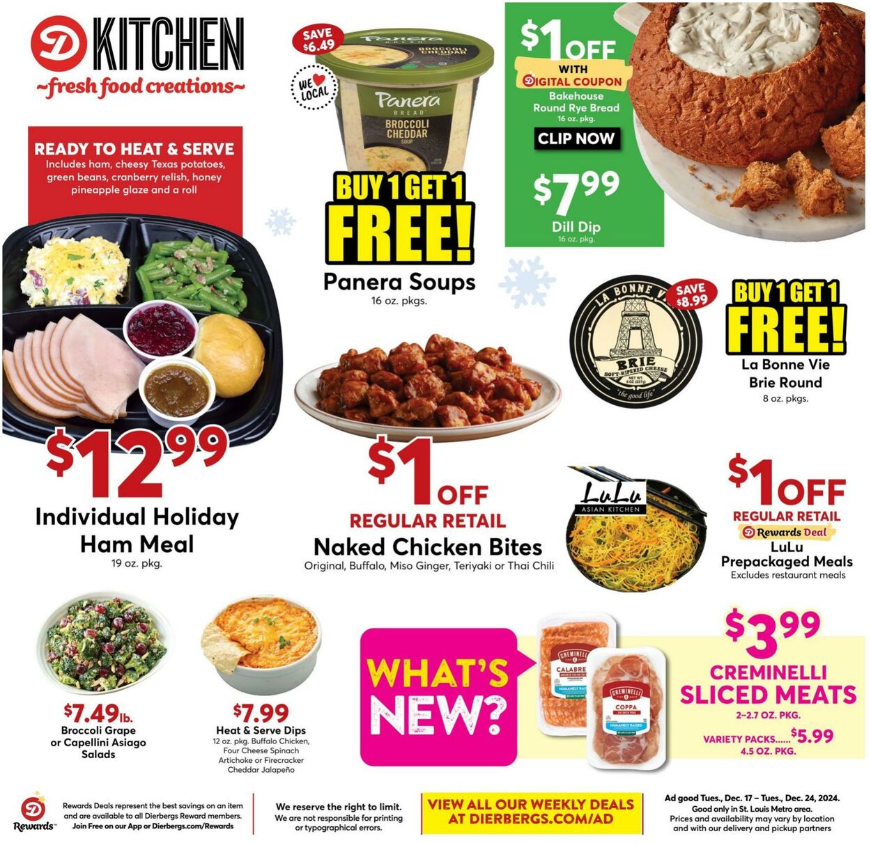 Weekly ad Dierbergs 12/17/2024 - 12/23/2024