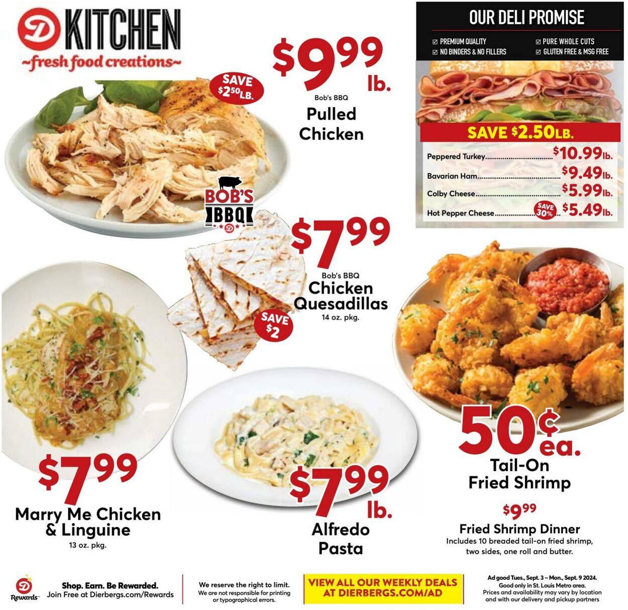 Weekly ad Dierbergs 09/03/2024 - 09/09/2024